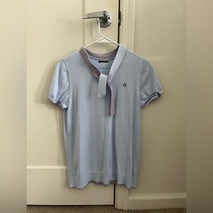 Chase Land’s End Tie Neck Sweater